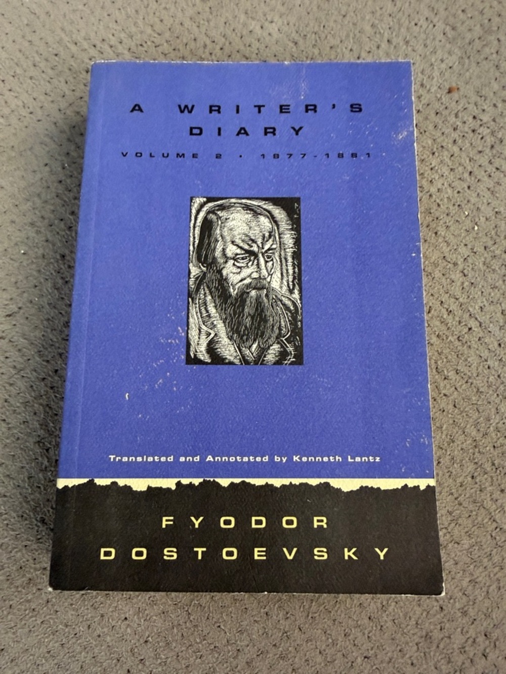 "A Writer's Diary" Volume 2 - Blue Paperback
